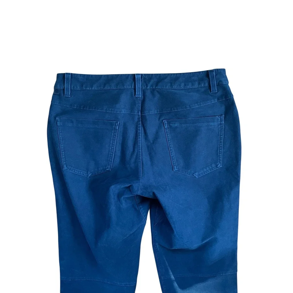 Lululemon Mens ABC Pants Slim Fit Blue Utilitech Performance Canvas‎ Office Work